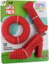 Super Gift 3 Pack Dog Toys for Aggressive Chewers, Teething Toys, Dog Treats Dispenser for Small and Medium Dogs