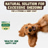 3 Deshedding Dog Shampoo Bar for Shedding Control, Natural Ingredients with Coconut Oil & Shea Butter | No Plastic