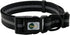 NIMBLE Waterproof Dog Collar, Durable Adjustable Pet Collars with Reflective Cloth Stripe, S/M/L Sizes, Large, Black