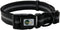 Dog Collar Waterproof, Anti-Odor Durable Adjustable PVC & Polyester with Reflective Cloth Stripe, Basic Dog Collars