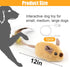 Mity Rain Interactive Dog Toys, Fake Mouse Moving Toy with Automatic Sensor, Realistic Sound & Extended Tail for Dogs