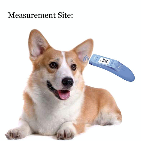 Non-Contact Pet Thermometer for Dogs, Classic, Fast Clinical, 3 Modes, Muteable C/F Switchable, Accurate Ear Measurement