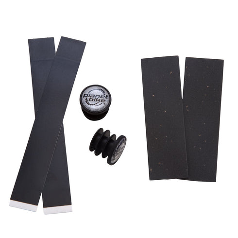 Planet Bike Comfort Cork Handlebar Tape Set, Black