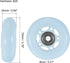 PATIKIL 70mm OD Inline Skate Wheels with Bearings, 4 Pack 82A Replacement Accessories for Indoor or Outdoor Caster Board