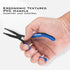 KastKing Intimidator Fishing Pliers, Corrosion Resistant Polymer Coated Tools with Tungsten Carbide Cutters