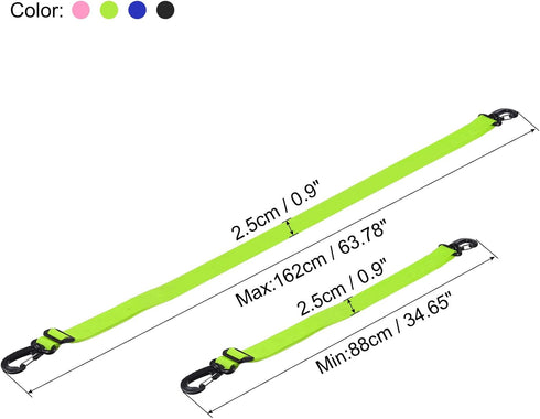 PATIKIL Ski Boot Carrier Strap, 4 Pack, Adjustable Shoulder Sling for Ski Boots, Ice Skates