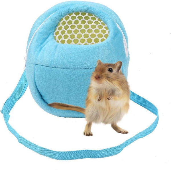 Yosoo Portable White Mesh African Hedgehog Hamster Breathable Pet Dog Carrier Bags