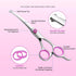 Dog Grooming Scissors Kit with Safety Round Tips, Stainless Steel Professional Pet Grooming Scissors, Thinning, Curved