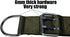4-Layer Nylon Collar for Large Dogs, Tactical Military Training Heavy Duty Dog Collar for Extra Large Breeds