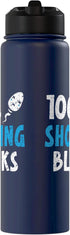 Vasectomy Birth Control SteMi Apparel 100% Shooting Blanks Vaectomy Survivor Birth Control Stainless Steel Insulated