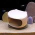 Saim Aquarium Mushroom House with Cave Decorations, Ceramic Cave Fish Tank Accessories for Small Shrimp