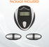Universal Monitor Speedometer LCD with Heart Rate Measurement, Easy to Install Replacement Parts for Exercise Bikes