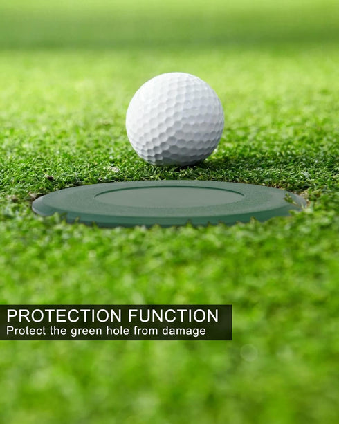 Golf Cup Cover for Putting Green, Hole Cup Lid Golf Practice Training Aids