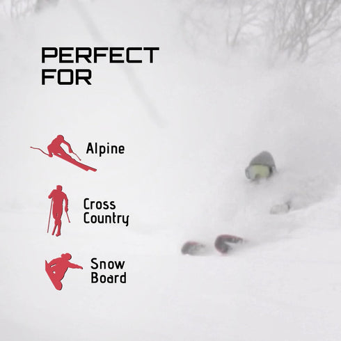 ZUMWax Ski Snowboard Ceramic Non Fluoro RUB ON Racing Wax