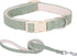 Cotton Hemp Dog Collar with Leash, Soft Adjustable Dog Collars with Plastic Safety Buckle, Heavy Duty Pet Collar for