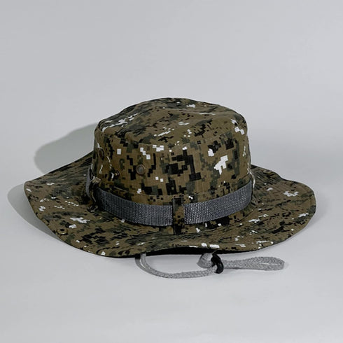 YOLAI Outdoor Mountaineering Jungle Cap Sunscreen Wide Brim Bucket Hats Foldable Sun Hats for Mens and Womens