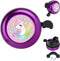 MZELQ Bicycle Bell, Cute Clear Sound Adjustable Size Aluminum Bike Accessories Bell Ring for All Ages