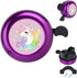 MZELQ Bicycle Bell, Cute Clear Sound Adjustable Size Aluminum Bike Accessories Bell Ring for All Ages