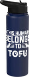 Tofu Dog Name GIfts Dog Name Tofu Gift Belongs To Pet Dog Tofu Stainless Steel Insulated