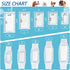 100 Count, Disposable Dog Diaper Booster Pads M - Dog Diaper Liners for Male and Female Dogs, Inserts Fit Most Puppy