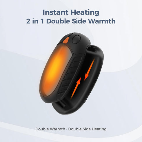 Hand Warmers Rechargeable 2 Pack, Pocket Size Electric Handwarmers with AI Temperature Control, Great Gift for Outdoors