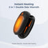 Hand Warmers Rechargeable 2 Pack, Pocket Size Electric Handwarmers with AI Temperature Control, Great Gift for Outdoors