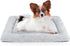 SIWA MARY Dog Bed Mat, Soft Crate Pad Washable Anti-Slip Mattress for Large Medium Small Dogs and Cats (23'' x 18'',