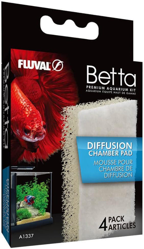 Fluval Betta Diffusion Chamber Pad, Replacement Filter Media for Aquarium