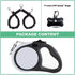 Dual Retractable Dog Leash for Walking 2 Large or Small Dogs (Up to 44 Lbs Each), 16ft Extendable with Poop Bags (Gray,