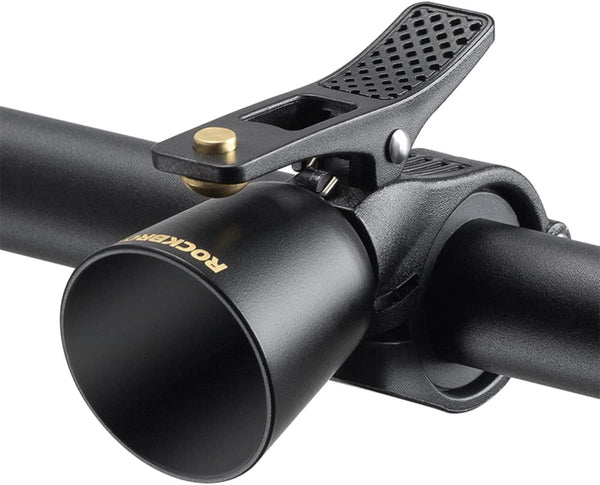 ROCKBROS Classic Bicycle Bell, Mountain Bike Bells for Adults with Loud Sound, Fits 0.87-1.25in/22.2-31.8mm Handlebars