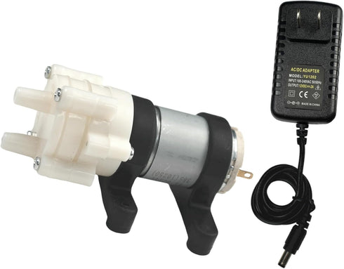 385 Diaphragm Pump DC 12V - Power Supply Pumping Circulation Pump for Tea Table