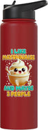Mayonnaise Costume Mayo Group 3 I Like Mayonnaise And Maybe People Stainless Steel Insulated Water Bottle