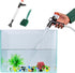 PULACO Quick Water Changer Aquarium Gravel Cleaner, Fish Tank Sand Cleaner Kit with Free Brush and Air-Pressing Button