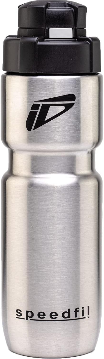 Speedfil 21oz Speedflask Vacuum Insulated Stainless Steel Cycling Sports Water Bottle with Bounce Back Lid 2.0