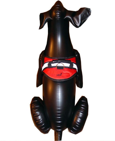 HDP Big Dog Soft No Pull Harness, Medium Size, Red Color