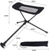 YWHWXB Portable Folding Chair Ottoman Outdoor Recliner Lazy Retractable Footrest Leg Rest Camping Moon Chair Kit