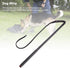 Pssopp Cowhide Dog Agitation Whip, Dog Teaser Wand for Pulling, Chasing, Chewing, Teasing, Outdoor Training