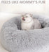 Cat Beds for Indoor Cats - Cat Bed Washable 20/24 inches, Dog Beds for Small Medium Dogs, Anti Anxiety Round Fluffy Plush Faux Fur Cat Bed,Thick Bottom Keep Pets Off The Cold Tile