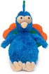Showboat The Peacock Fuzzyard Plush Toy for Dogs (Small)