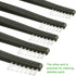 20 Packs 7 Inch Boao Double-Ended Gun Cleaning Brushes Nylon All Purpose Cleaning Brush with Plastic Handle (White)