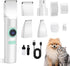 TBTeek Dog Clippers with LED Light, Cordless Dog Grooming Kit 5 in