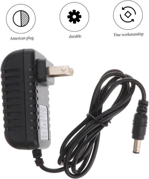 balacoo Power LED Plug DC Adapter - 12V Power Supply for Aquarium LED Lights, 2pcs