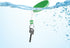 PATIKIL 2 Pack Floating Keychain, Sports Buoy Key Rings, Oval Buoyant Key Holder for Fishing Kayaking, Green