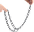 Mogoko Stainless Steel Dog Choke Chain Collar, Puppy Metal P Chain Slip Collar for Training Walking (3.5mm;22.0 Inch)