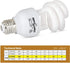 REPTIZOO Energy Saving Lamps UVB Bulb - Spiral Compact 15 Watts UVB 10.0 for Reptiles