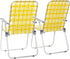 Generic Set 2 of Classic Outdoor Camping Chairs,Patio Folding Lawn Chair,Outdoor Beach Portable Folding Camping Chair