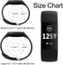 Hamile Bands for Fitbit Charge 4 / Charge 3 / Charge 3 SE, Waterproof Replacement Fitness Sport Band, Large, Black