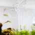 Glass Lily Pipe Spin Outflow and Inflow, 13mm for 1/2" i.d. Tube for Aquarium Planted Tank Aquascaping