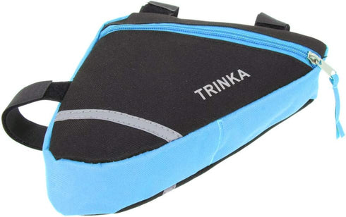 MOOCY Bike Frame Bag, Storage Pouch for MTB Road Bike Cycling Accessories (Blue)