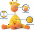 Dog Squeaky Plush Toy with Rope - Durable Stuffed Dog Toy with Built-in Squeaker, Interactive Chew Toy for Small